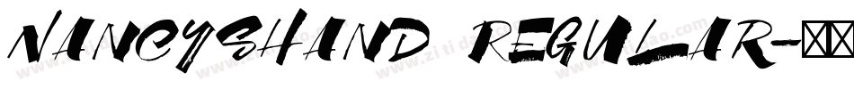 NancysHand Regular字体转换